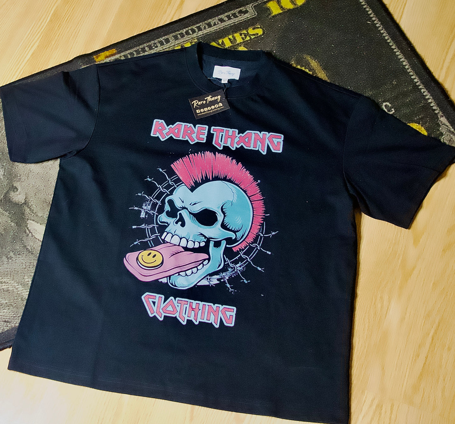 RareThang  PARTY LIKE A ROCKSTAR graphic T’ee